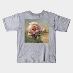 pink rose, beautiful gift for her and him, love, joy Kids T-Shirt